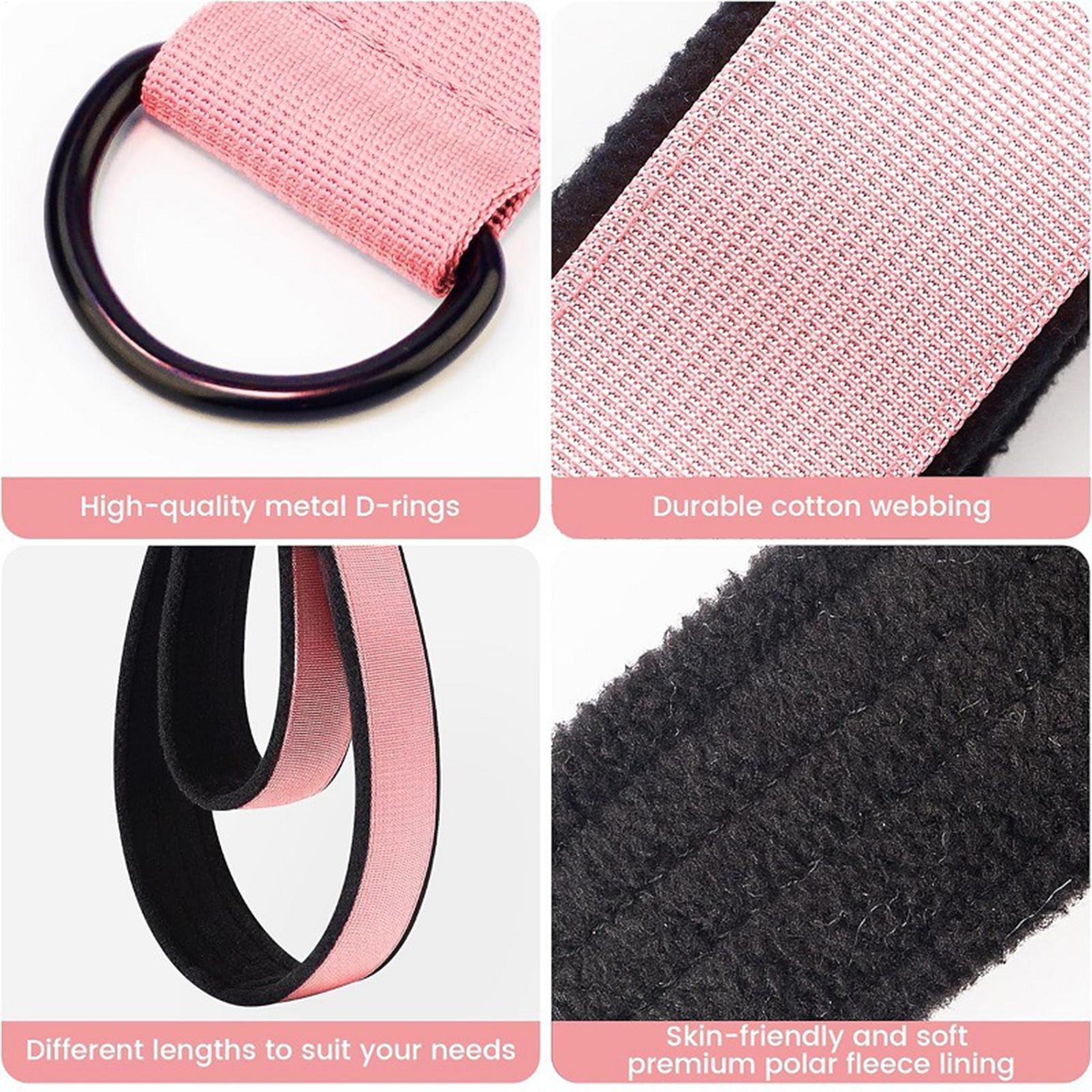 Pilates Yoga Class - Pilates Strap 2 Pieces D-Ring Exercise