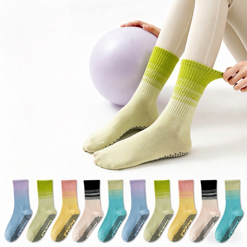 Pilates & Yoga Unleashed International Academy - Dreamlikelin 1 Pair Women's Mid-Calf Yoga