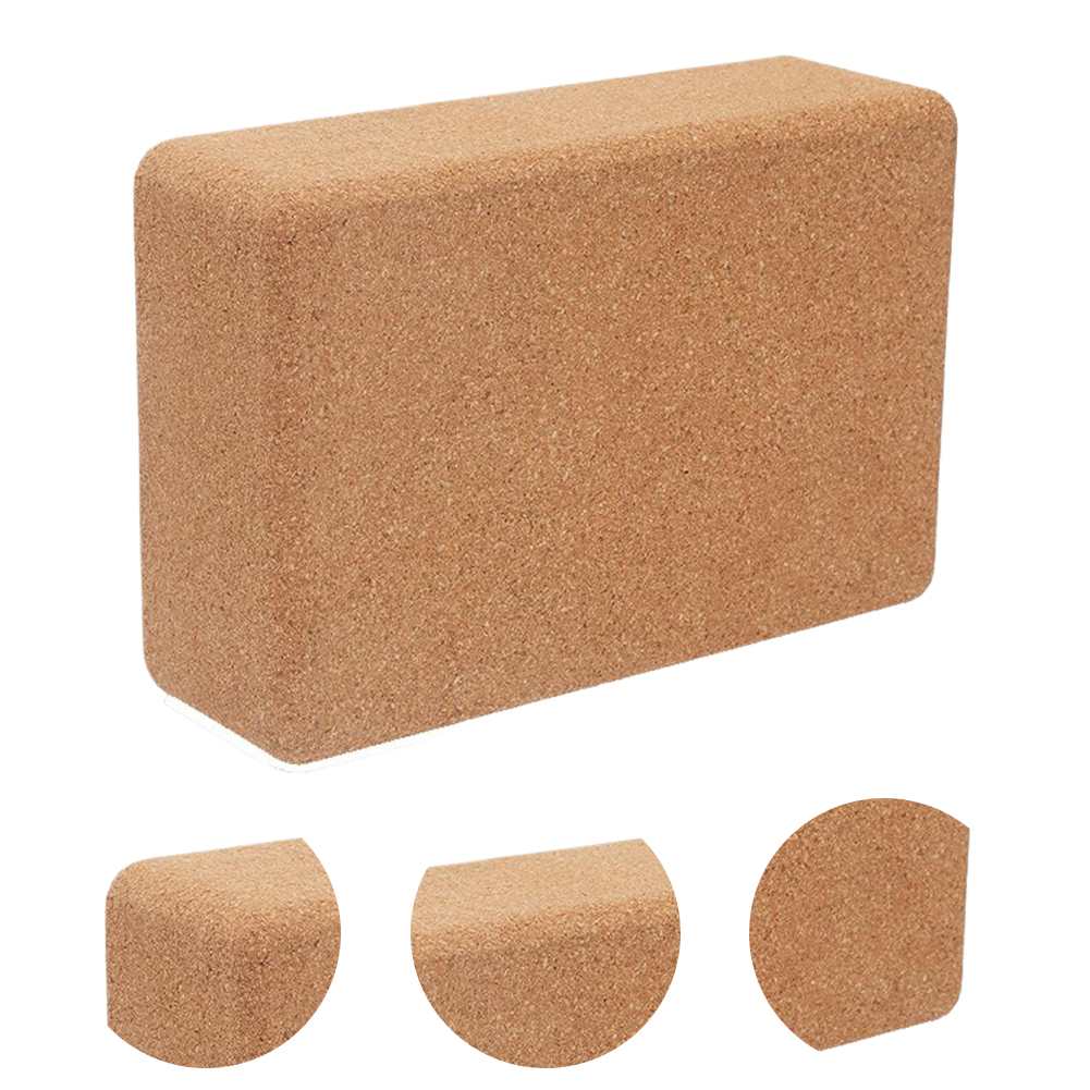 Yoga Block Cork - 1 Piece Cork Yoga Blocks Yoga