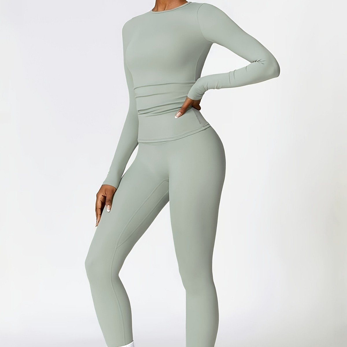 Tight-fitting yoga suit slim l - Pilates & Yoga Elastic Band 评论和价格