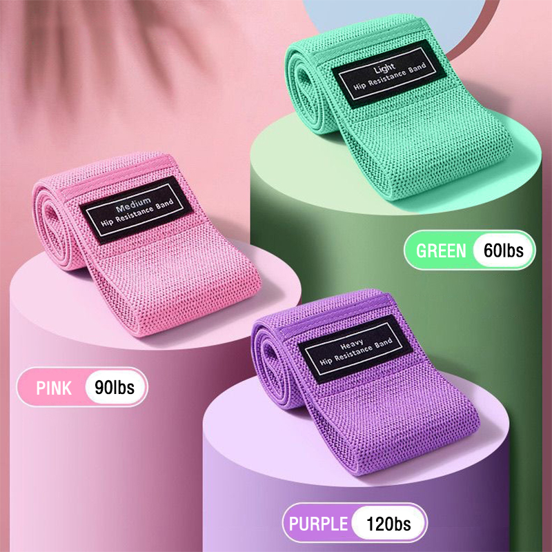 3PCS Fabric Resistance Bands f - Pilates Yoga Class 评论和价格