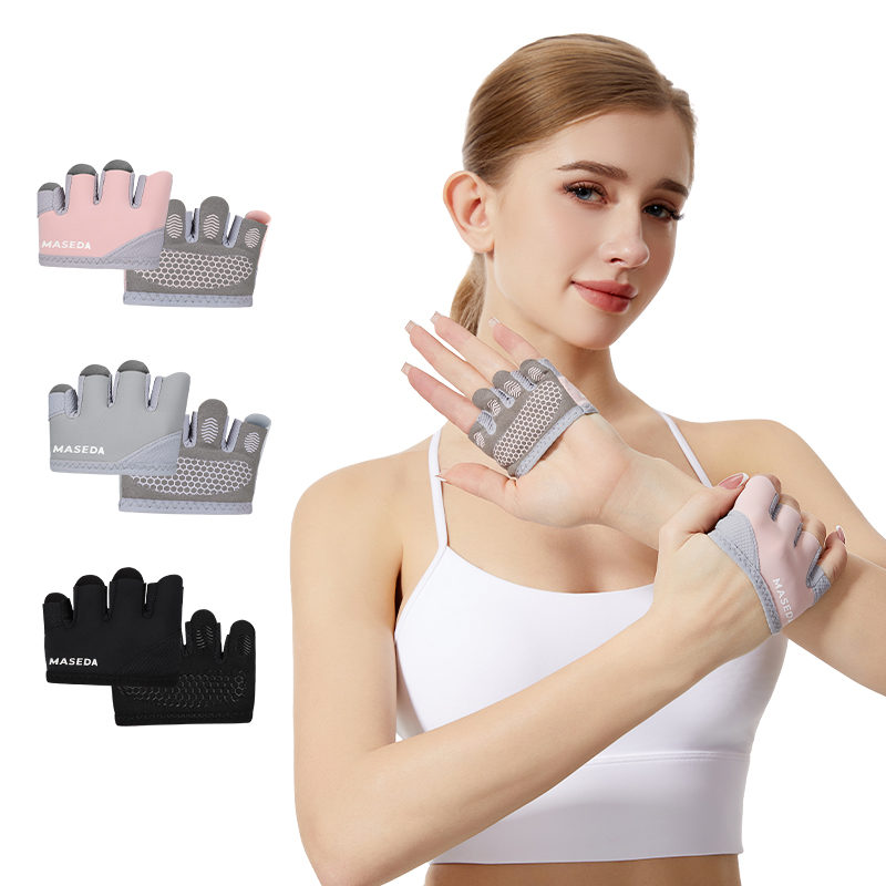 Pair of Fitness Fingerless Glo - Pilates Yoga &A 评论和价格