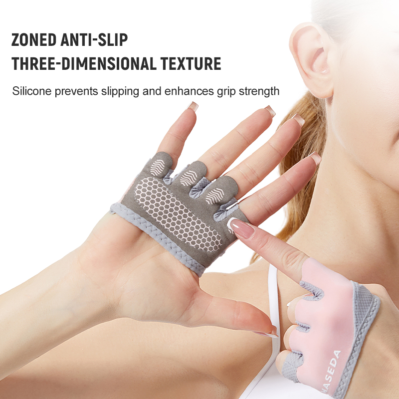 Pair of Fitness Fingerless Glo - Pilates Yoga &A 评论和价格