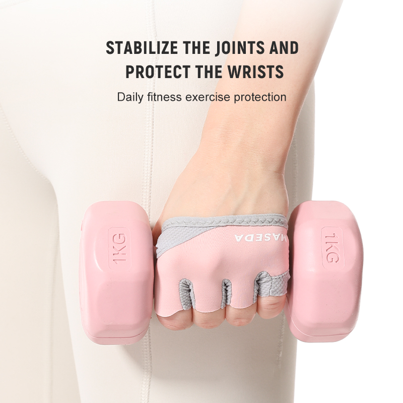 Pair of Fitness Fingerless Glo - Pilates Yoga &A 评论和价格