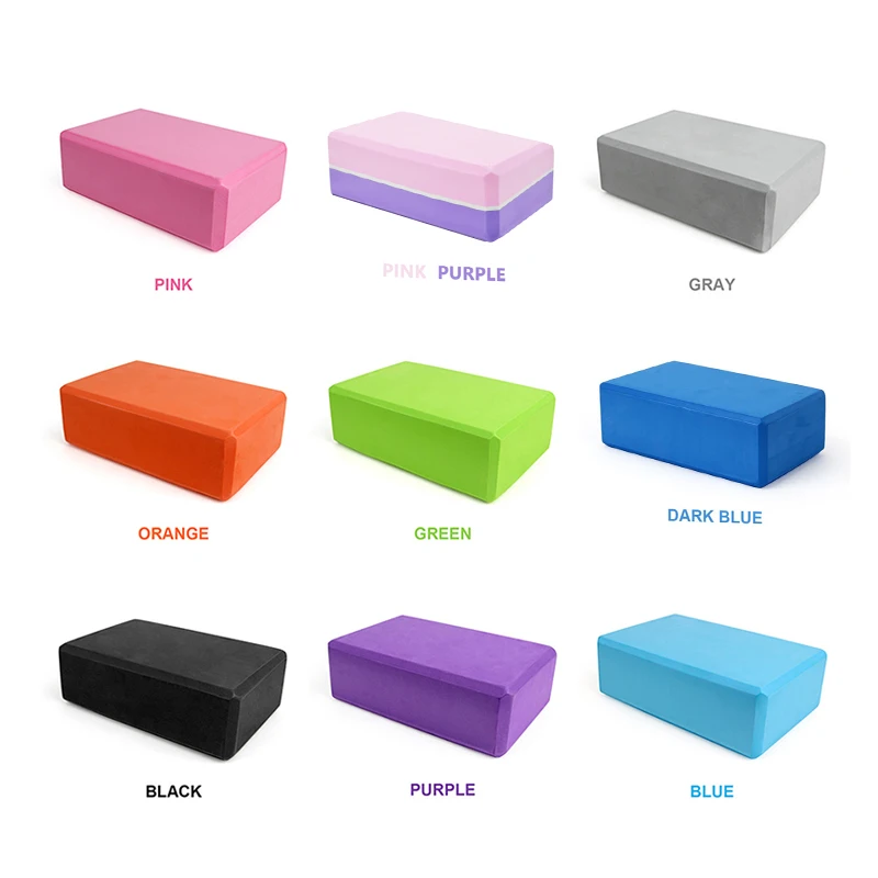 EVA Foam Yoga Block Props Bric - Yoga Block Cork 评论和价格