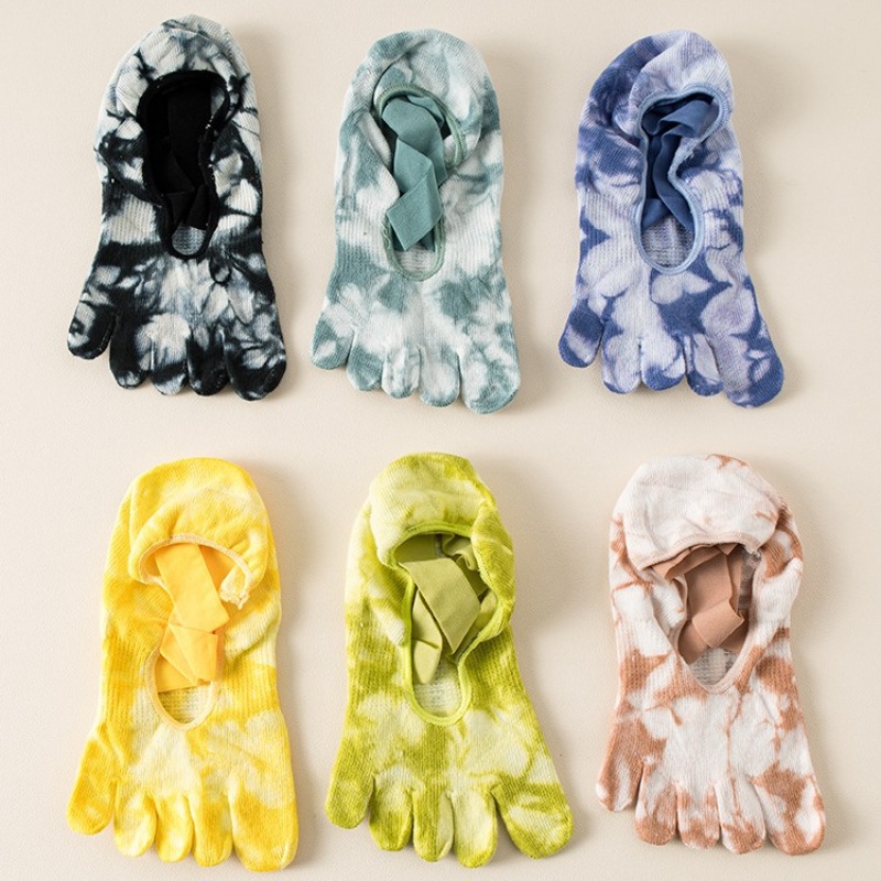 Women Five Toe Socks Women Bac - Pilates Yoga &A 评论和价格