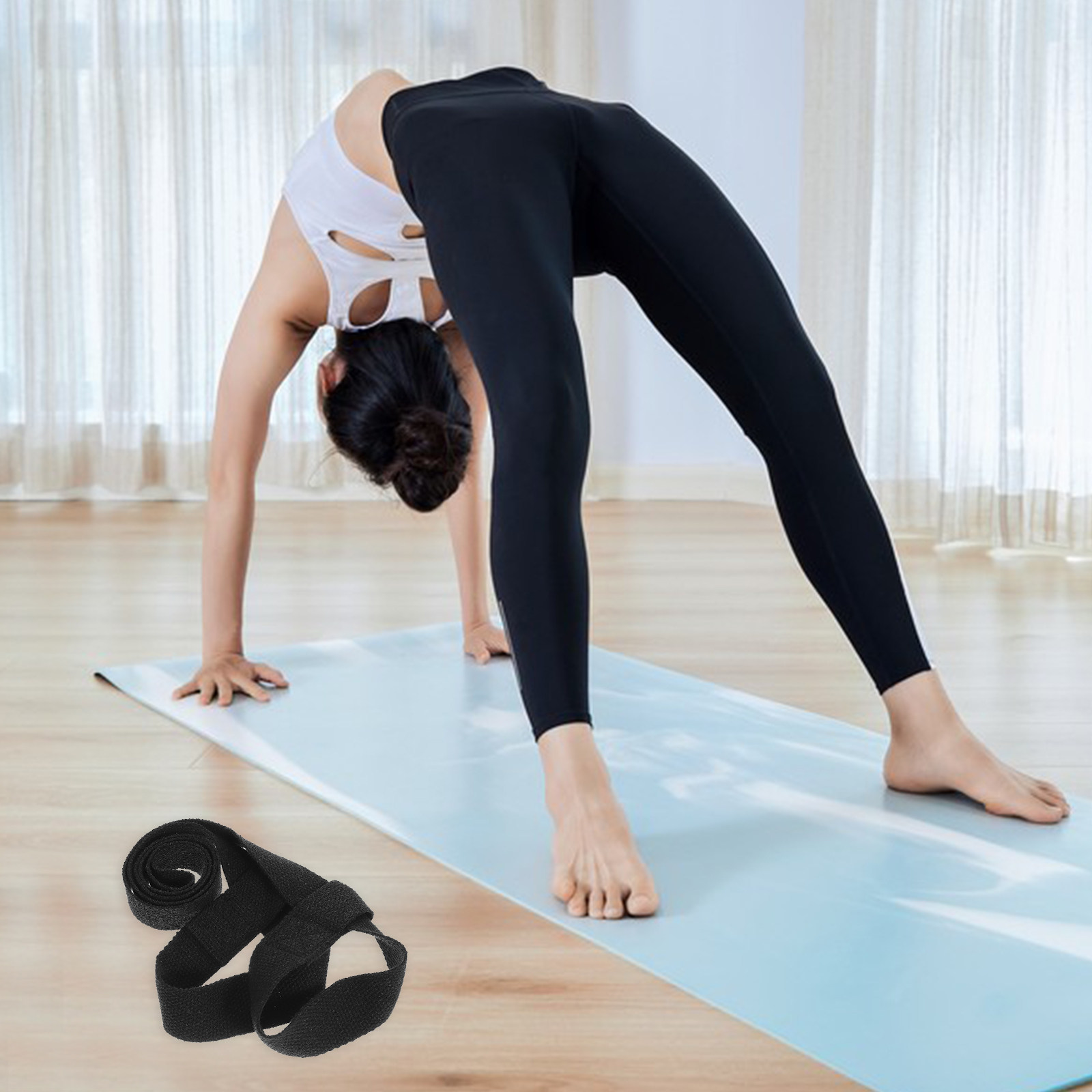 2Pcs Yoga Mat Sling Strap Heav - Pilates Yoga Class 评论和价格