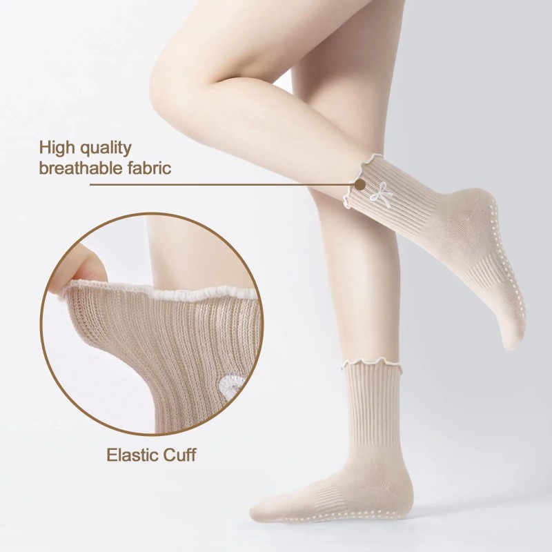 Professional Yoga Socks, Cotto - Pilates & Yoga Elastic Band 评论和价格