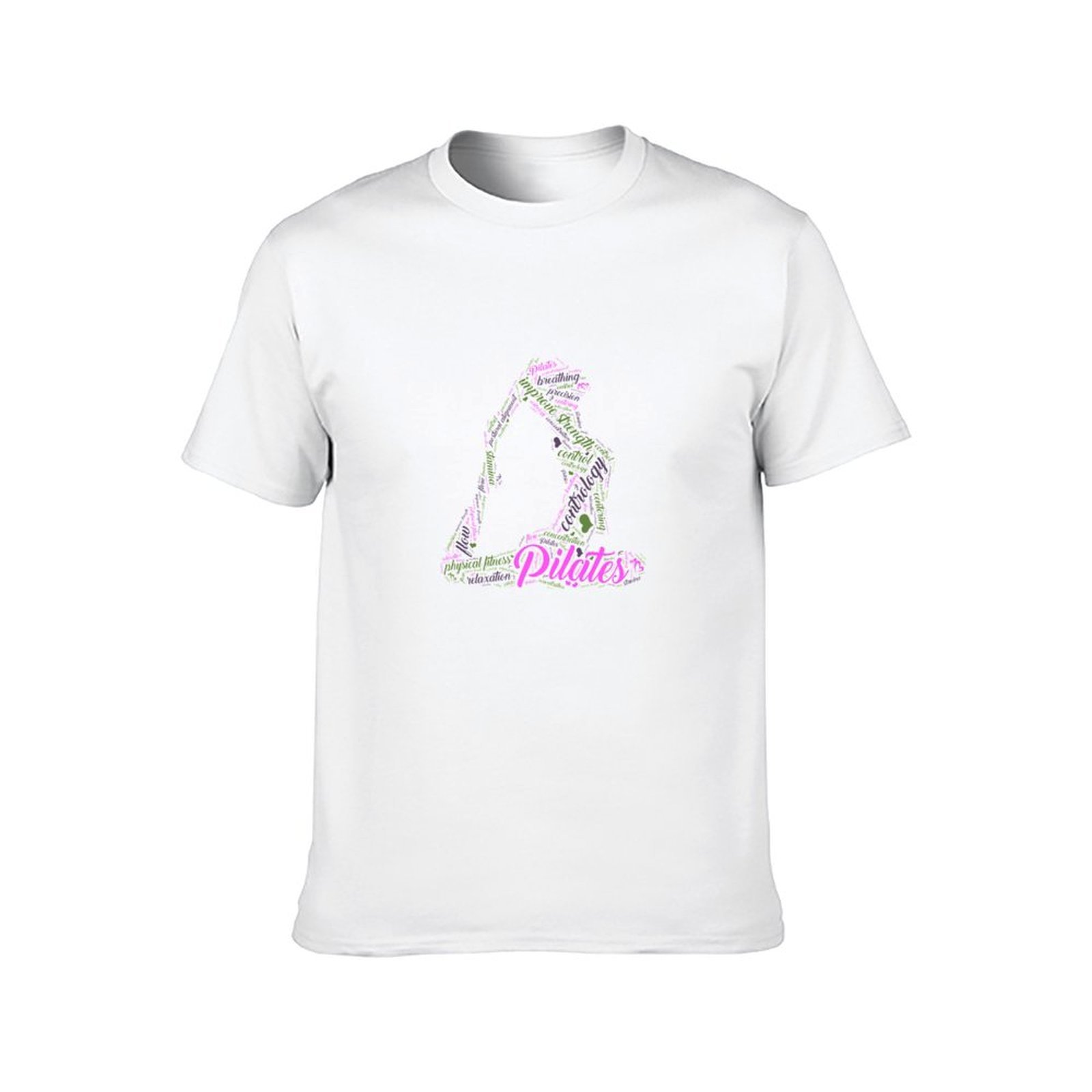 Womens Fun Word Cloud and Cute - Pilates Yoga Class 评论和价格