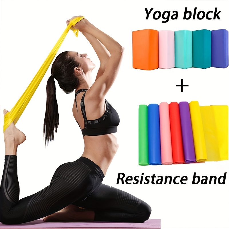 3PCS Includes 2 Yoga Blocks 1  - Yoga Block Cork 评论和价格
