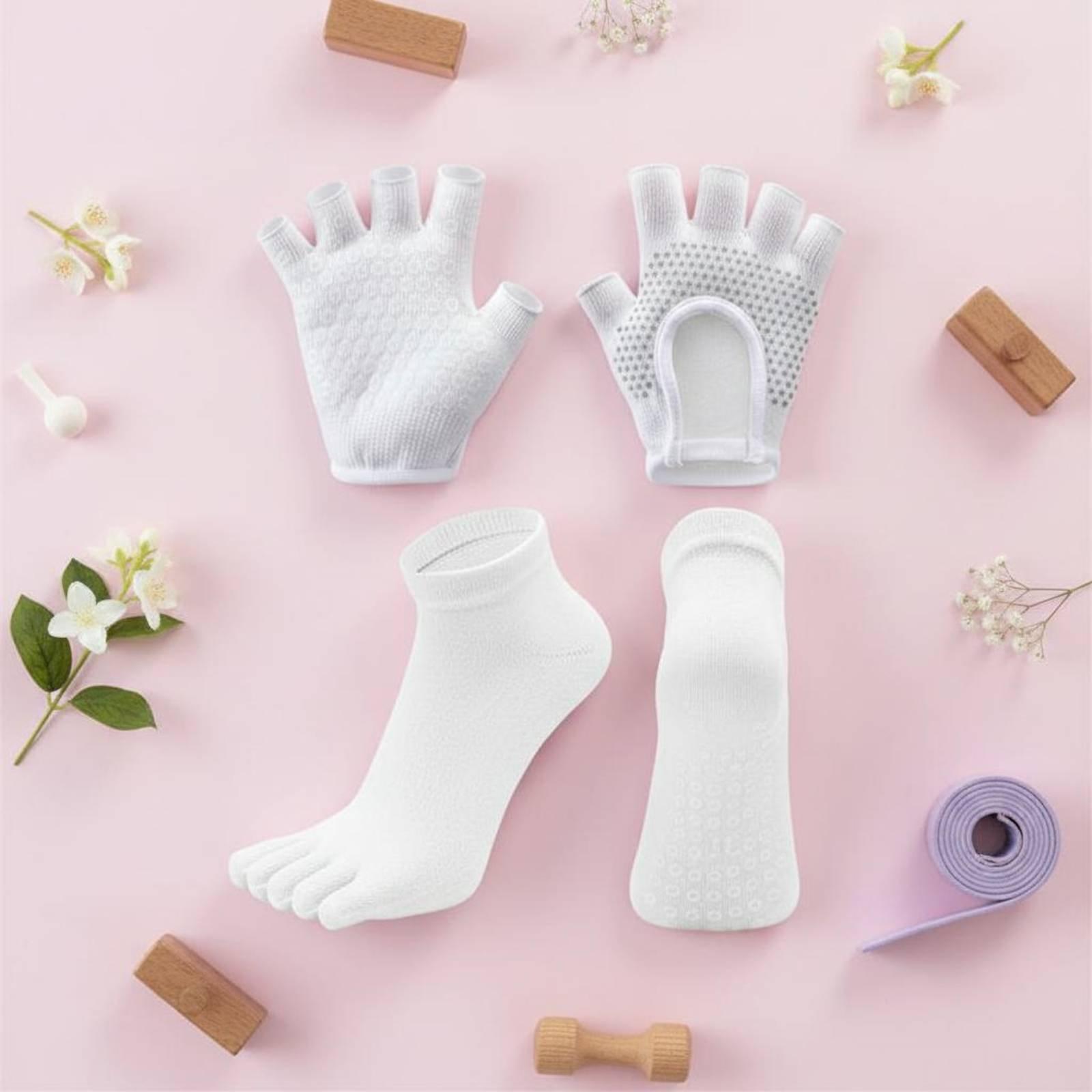 Women Sport Socks Silica Grip  - Pilates Yoga Class 评论和价格