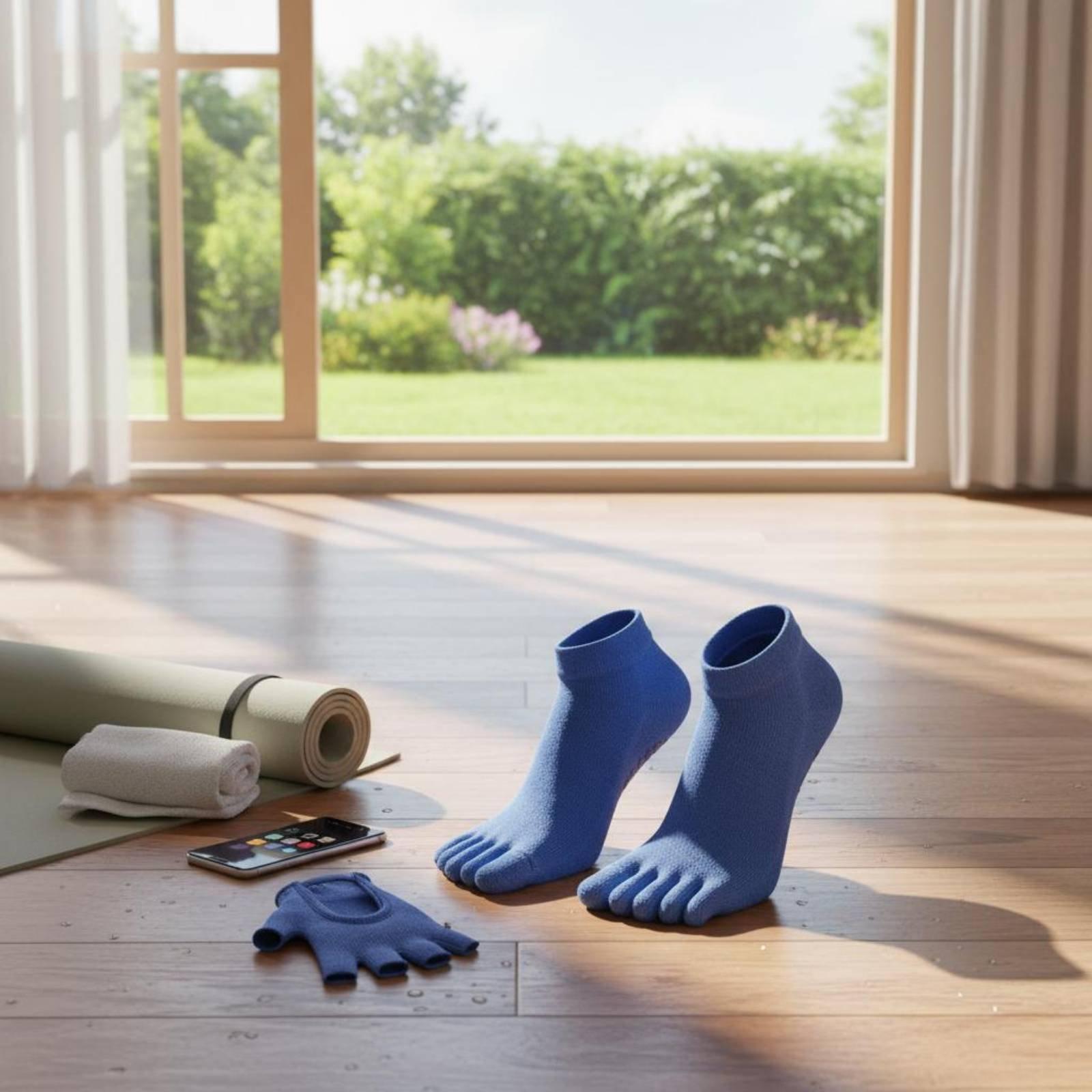 Women Sport Socks Silica Grip  - Pilates Yoga Class 评论和价格
