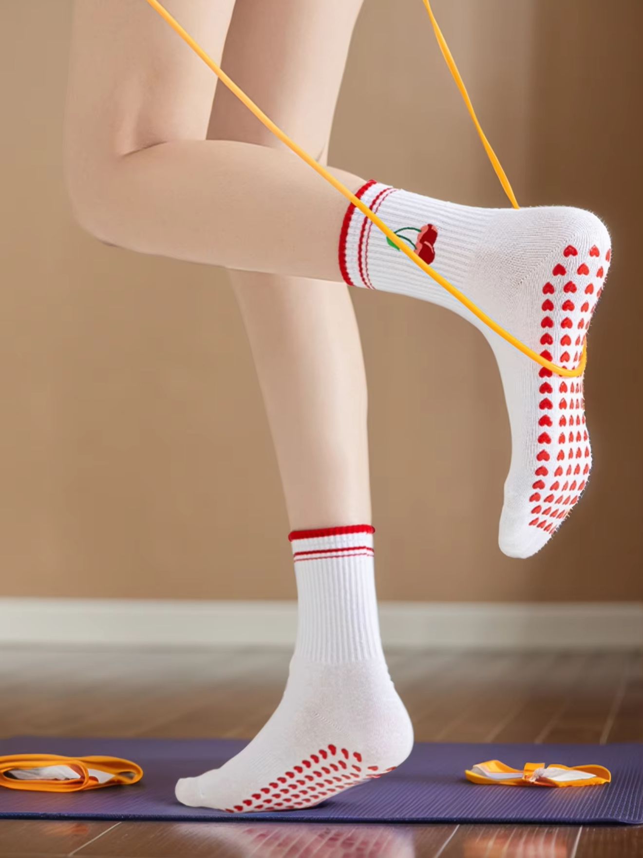 1 Pairs Cross-Border Professio - Pilates & Yoga Elastic Band 评论和价格