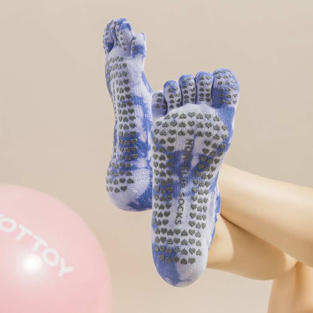 Women's Tie-Dye Five-Finger Gr - Pilates Yoga &A 评论和价格