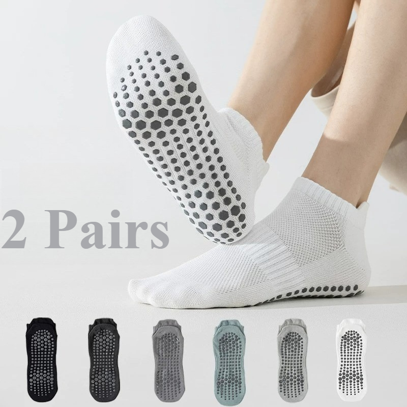 2/1Pairs Men Silicone Anti Sli - Pilates Yoga &A 评论和价格